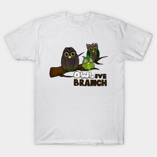 Owl-ive Branch T-Shirt